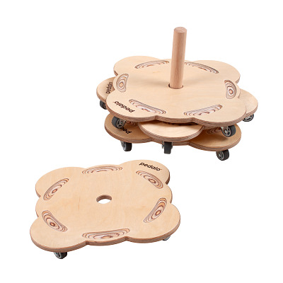 Thumbnail - Pedalo Rollbrett-Set "Stapelbaustein Rollrutscher"