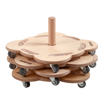 Thumbnail - Pedalo Rollbrett-Set "Stapelbaustein Rollrutscher"