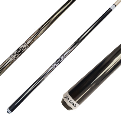 Winsport Billard-Queue "Jim Davis Mirage", Schwarz lackiert, JDM-2