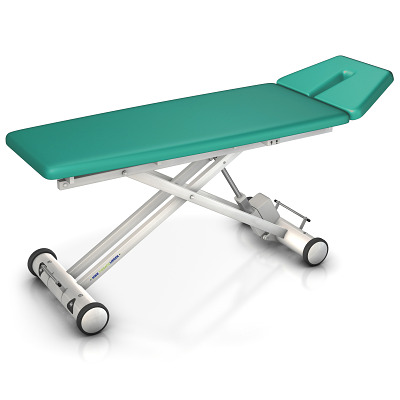 HWK Therapieliegen Elektrische Therapieliege "Solid E2", 80 cm, Agave, Weiß