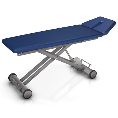 HWK Therapieliegen Elektrische Therapieliege "Solid E2", 65 cm, Atoll, Graualuminium