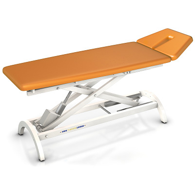 HWK Therapieliegen Elektrische Therapieliege "Impuls E2", 65 cm, Mango, Weiß