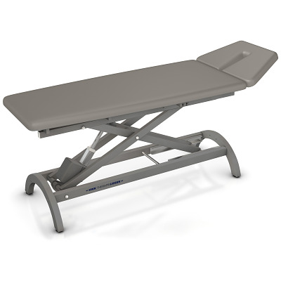 HWK Therapieliegen Elektrische Therapieliege "Impuls E2", 65 cm, Chrom, Graualuminium