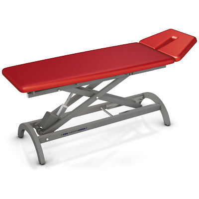 HWK Therapieliegen Elektrische Therapieliege "Impuls E2", 65 cm, Feuer, Graualuminium