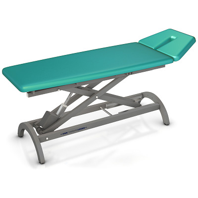 HWK Therapieliegen Elektrische Therapieliege "Impuls E2", 65 cm, Agave, Graualuminium
