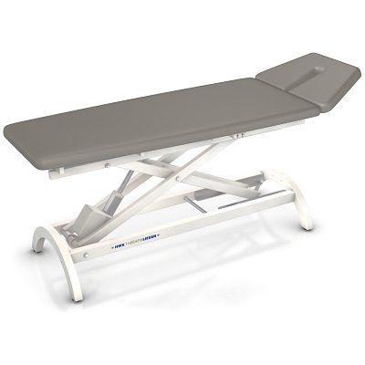 HWK Therapieliegen Elektrische Therapieliege "Impuls E2", 80 cm, Chrom, Weiß