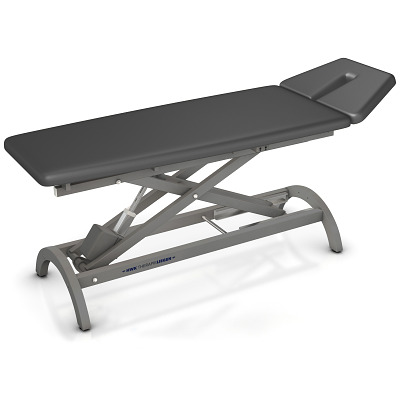 HWK Therapieliegen Elektrische Therapieliege "Impuls E2", 80 cm, Anthrazit, Graualuminium