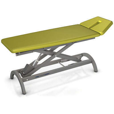 HWK Therapieliegen Elektrische Therapieliege "Impuls E2", 80 cm, Limone, Graualuminium