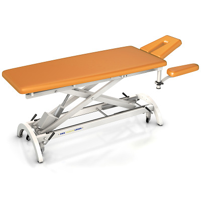 HWK Therapieliegen Elektrische Therapieliege " Impuls E4", 65 cm, Mango, Weiß