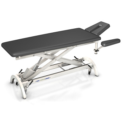 HWK Therapieliegen Elektrische Therapieliege "Impuls E4", 80 cm, Anthrazit, Weiß