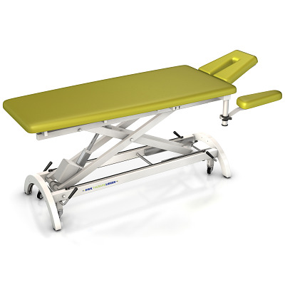 HWK Therapieliegen Elektrische Therapieliege "Impuls E4", 80 cm, Limone, Weiß