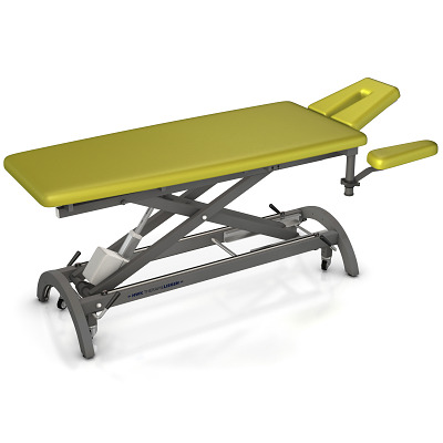 HWK Therapieliegen Elektrische Therapieliege "Impuls E4", 80 cm, Limone, Graualuminium