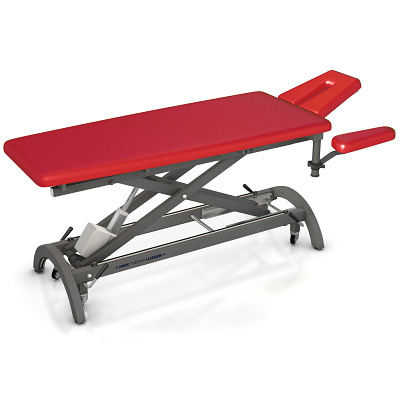 HWK Therapieliegen Elektrische Therapieliege "Impuls E4", 80 cm, Feuer, Graualuminium
