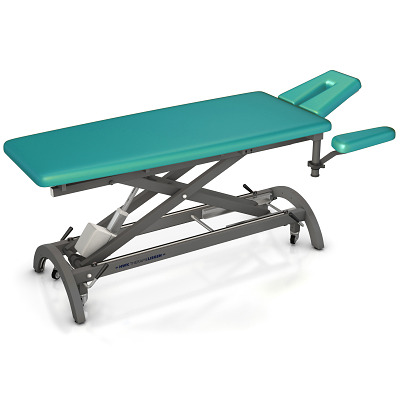 HWK Therapieliegen Elektrische Therapieliege "Impuls E4", 80 cm, Agave, Graualuminium