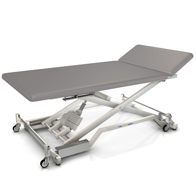 HWK Therapieliegen Elektrische Therapieliege "Kingsize E2", Chrom, 200x100 cm