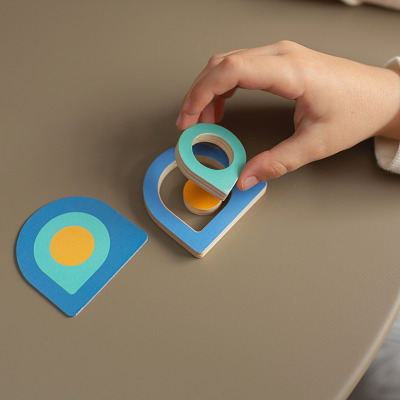 Thumbnail - BS Toys Gedächtnisspiel "3 Shape Memo"