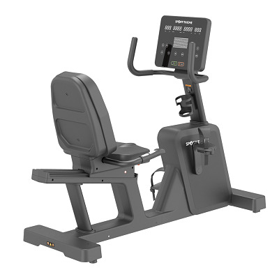 Sport-Thieme Liegeergometer R850, LED-Display
