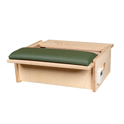 Thumbnail - "RelaxSensation Wärme-Therapiebox ""ManuTherm"", Traubenkerne, Dark Moss, Natur"