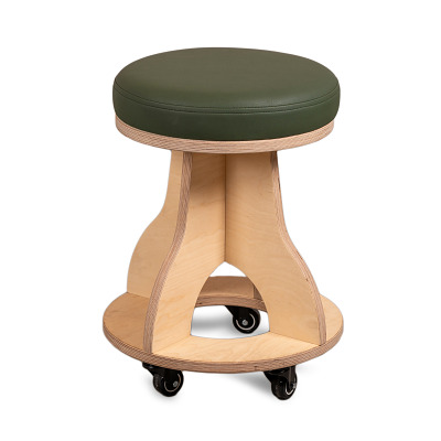 RelaxSensation Rollhocker "ManuTherm", Natur