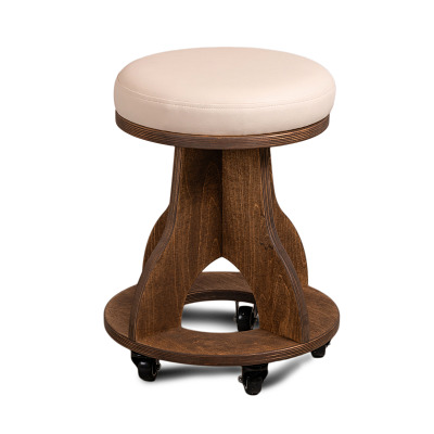 RelaxSensation Rollhocker "ManuTherm", Nussbaum