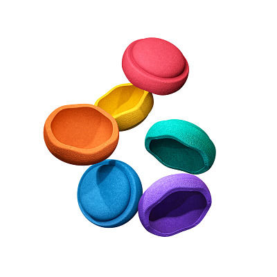 Stapelstein Balanciersteine-Set "Original Mini Rainbow", Classic