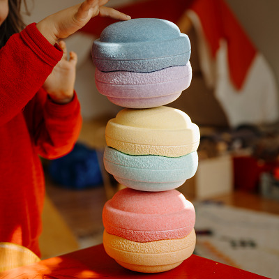 Thumbnail - Stapelstein Balanciersteine-Set "Original Mini Rainbow", Pastel