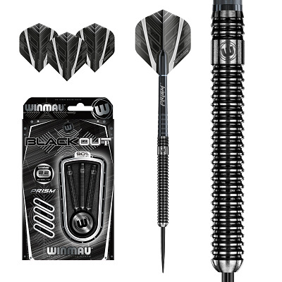 Winmau Steeldarts "Blackout", 24 g