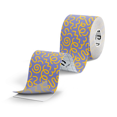 DrTape Kinesiologie-Tape "5 m", Doodles