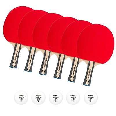 Sport-Thieme Tischtennisschläger-Set "Smash", Advanced