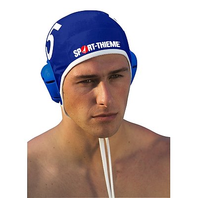Sport-Thieme Wasserballkappen-Set "Innovator", Blau