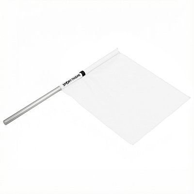 Sport-Thieme Kampfrichterfahne "Colour", Aluminium-Griff, Weiß