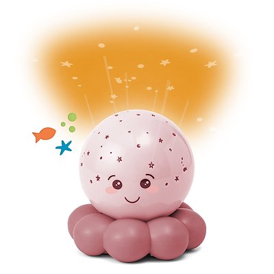 CloudB Nachtlicht "Twinkies To Go Octo", Pastellpink