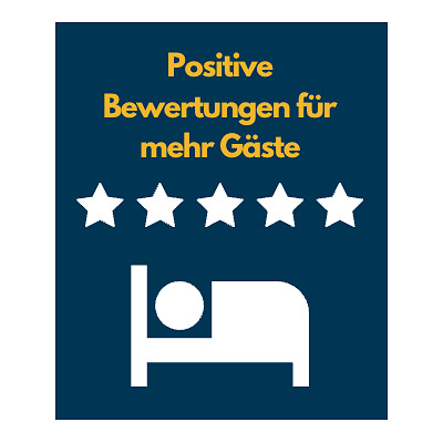 Positive Bewertungen für mehr Hotelgäste