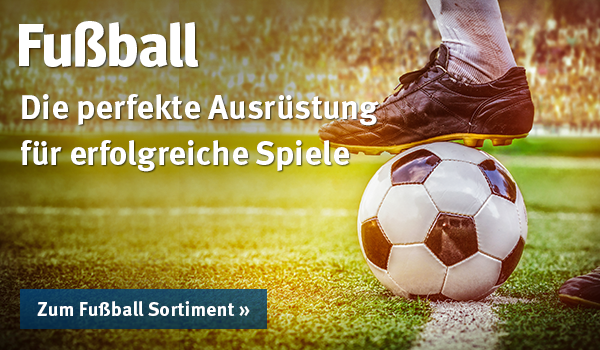 Hier geht es zu unserem Sortiment Fußball