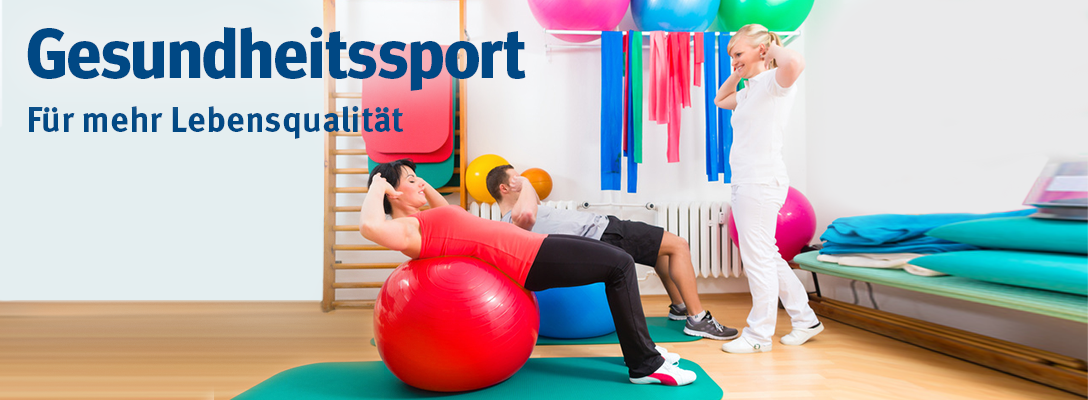 Gesundheitssport - Leistungsfähigkeit erhalten und verbessern