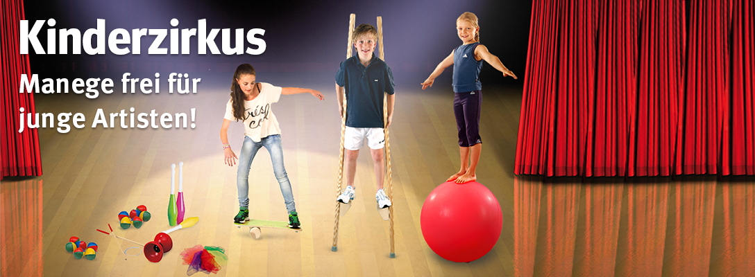 Zirkus spielen im Kindergarten