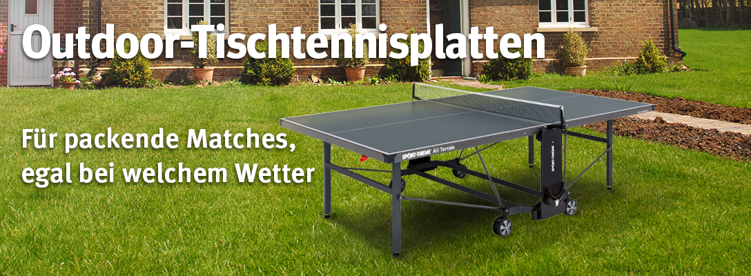 Tischtennisplatten für den Außenbereich