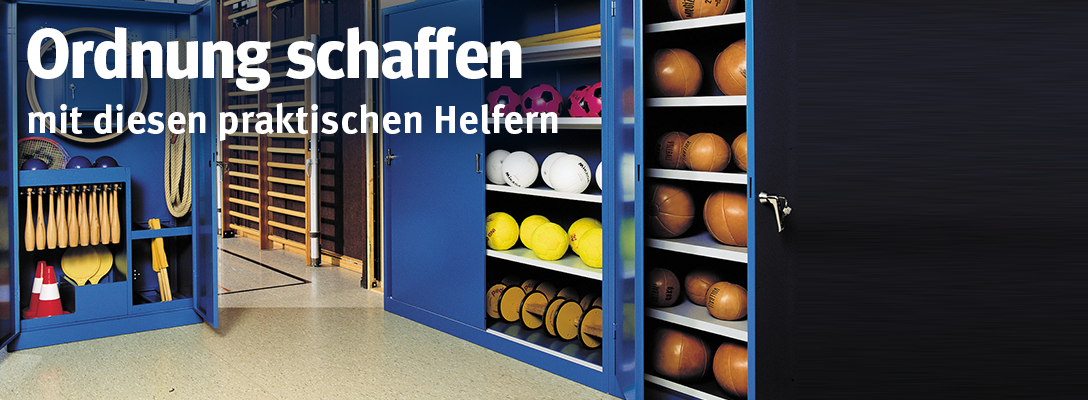 Ordnung schaffen mit Sport-Thieme