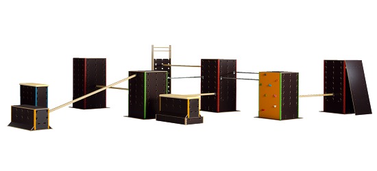 Cube Sports Parkour "School Set III"
