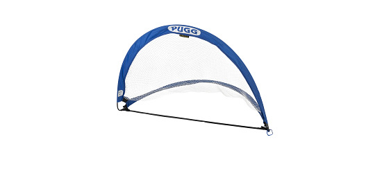 Fodboldtræningsmål "Pugg Pop up", par Blå:122x76x76 cm.