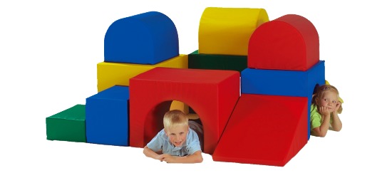 giant soft building blocks