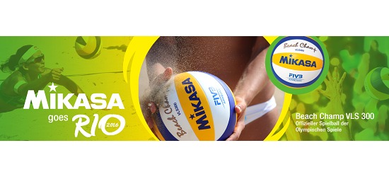 Mikasa® "Beach Champ VLS 300" Beach Volleyball