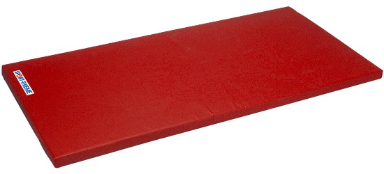 Sport-Thieme® Children's Lightweight Gymnastics Mat, 200x100x8 cm Basic, Red