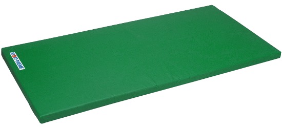 Sport-Thieme® Children's Lightweight Gymnastics Mat, 200x125x8 cm Basic, Green