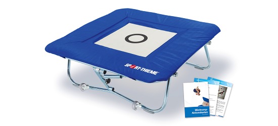 Sport-Thieme® Minitrampolin "standard" med integreret kantpolster Minitramp 112