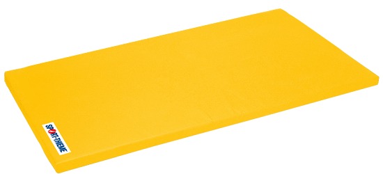 Sport-Thieme® "Super" Gymnastics Mat, 150x100x6 cm Basic, Yellow Polygrip