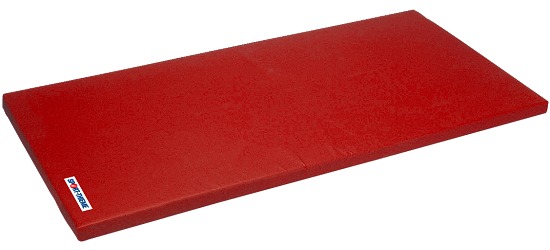 Sport-Thieme® "Super" Gymnastics Mat, 200x100x8 cm Basic, Red Polygrip