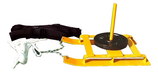 Vægtslæder med Skulderremme