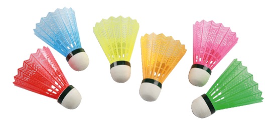 shuttlecock colours