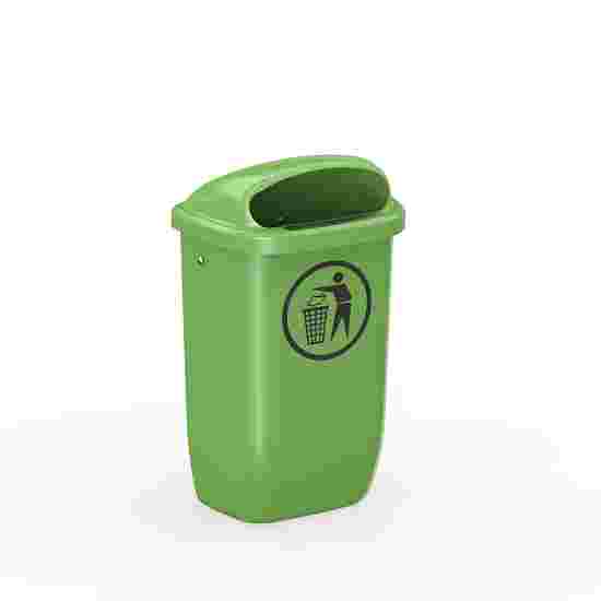 Affaldskurv Efter DIN 30713 Standard, Grøn